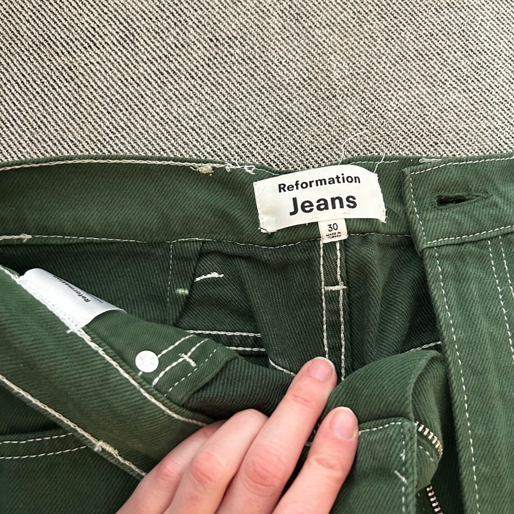 Jeans green - Picture 2 of 2